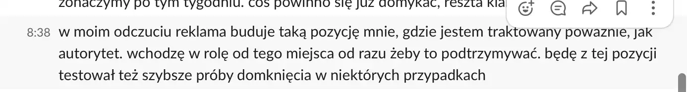 Zrzut rozmowy z zespołem, Krzysztof Jaguś