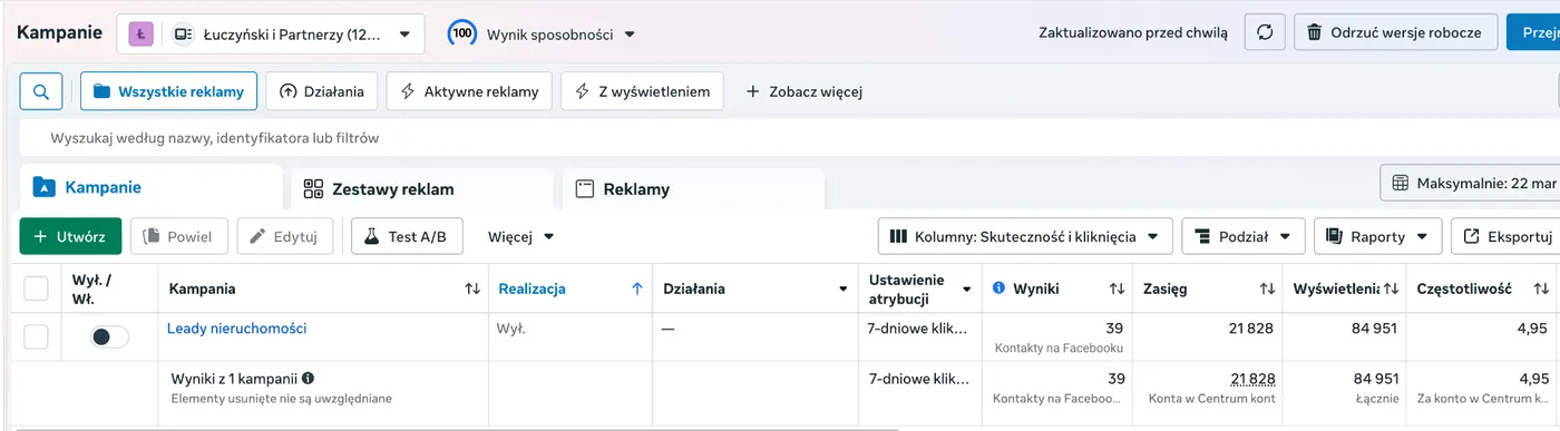 Reklama z kampanii, Adrianna Wróblewska